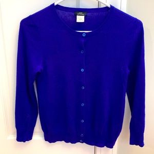 J.Crew featherweight cashmere cardigan